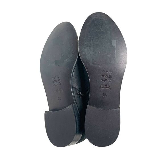 My Suelly Black Suede Ankle Booties with Rivets And Crystals Size 6 - Picture 5 of 9